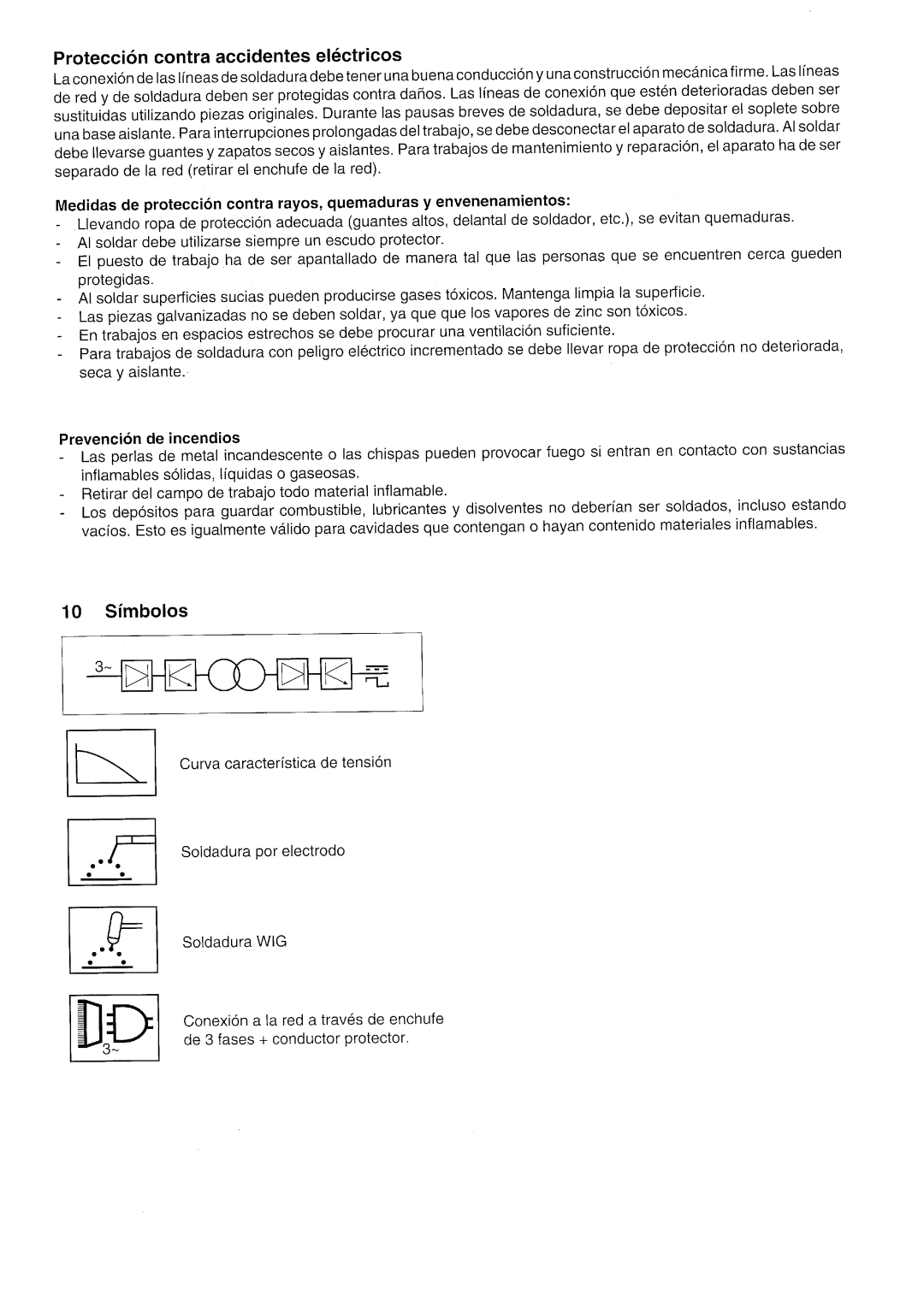 Elektra Beckum WIG 200 DCi manual 