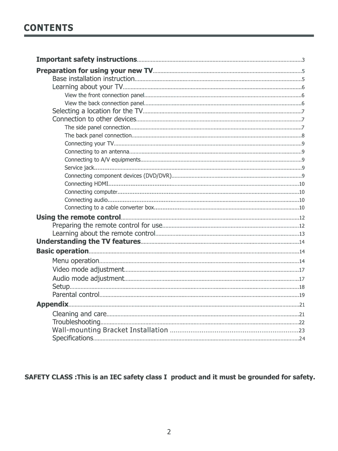 Element Electronics ELCHS322 manual 