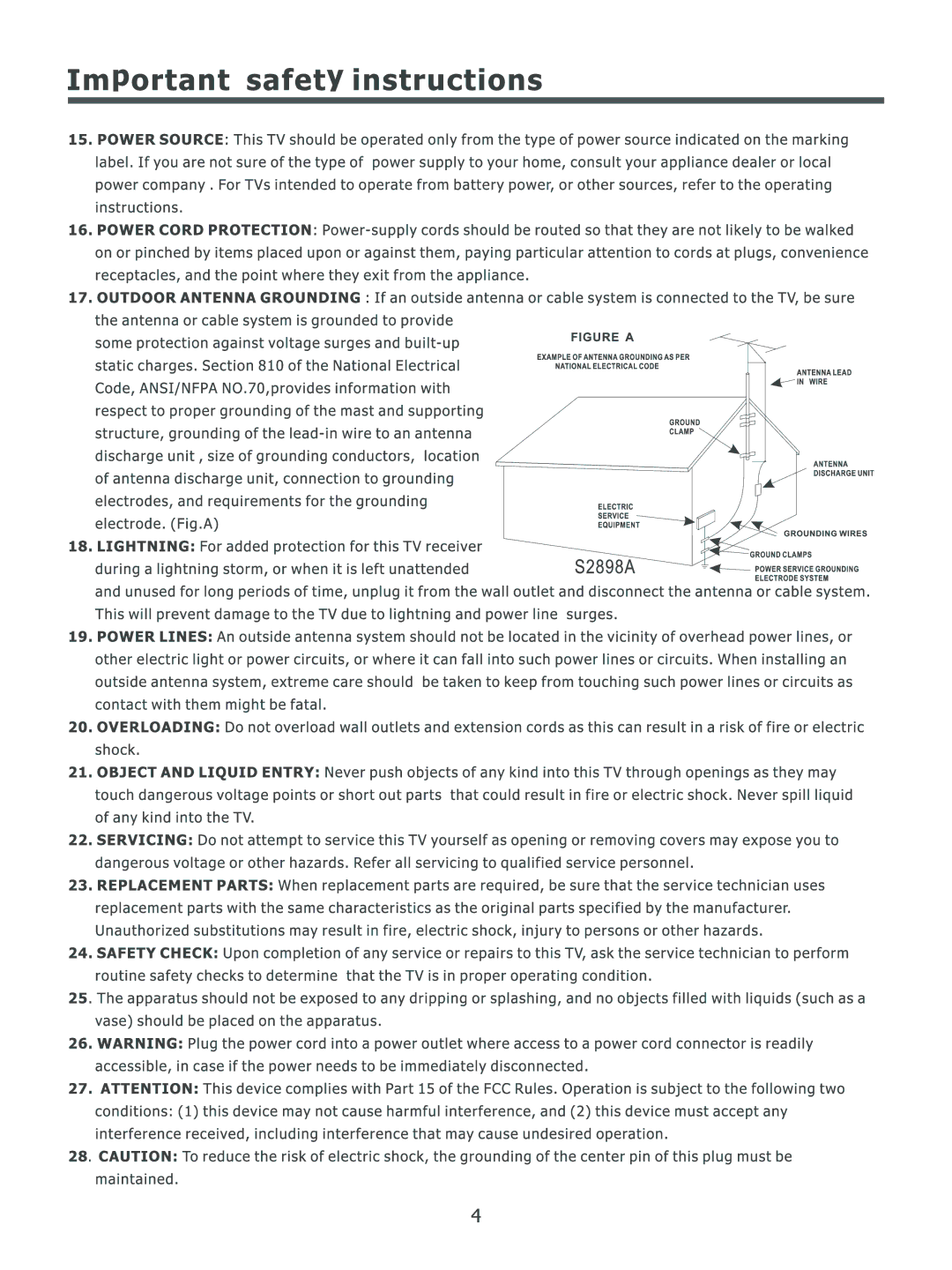 Element Electronics ELCHS322 manual 