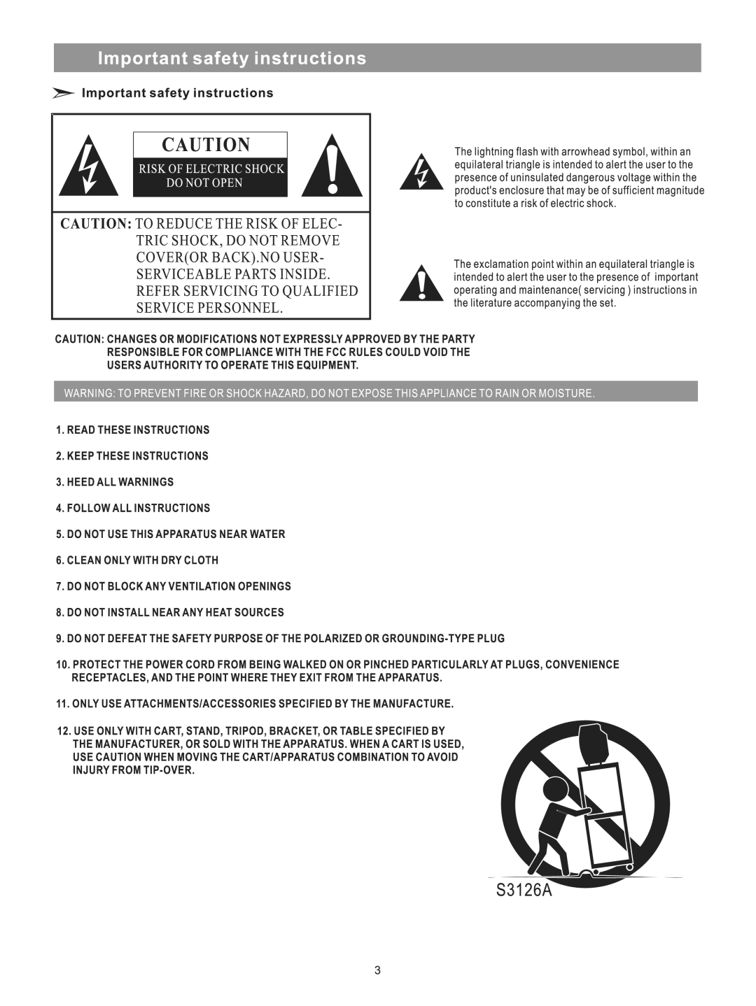 Element Electronics ELPCFT421 manual 