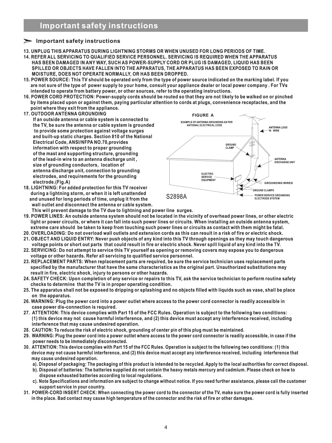 Element Electronics ELPCFT421 manual 