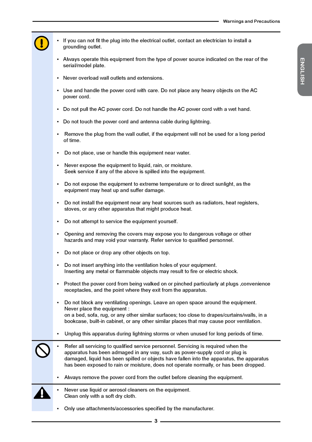 Element Electronics Flat Panel Television manual English 