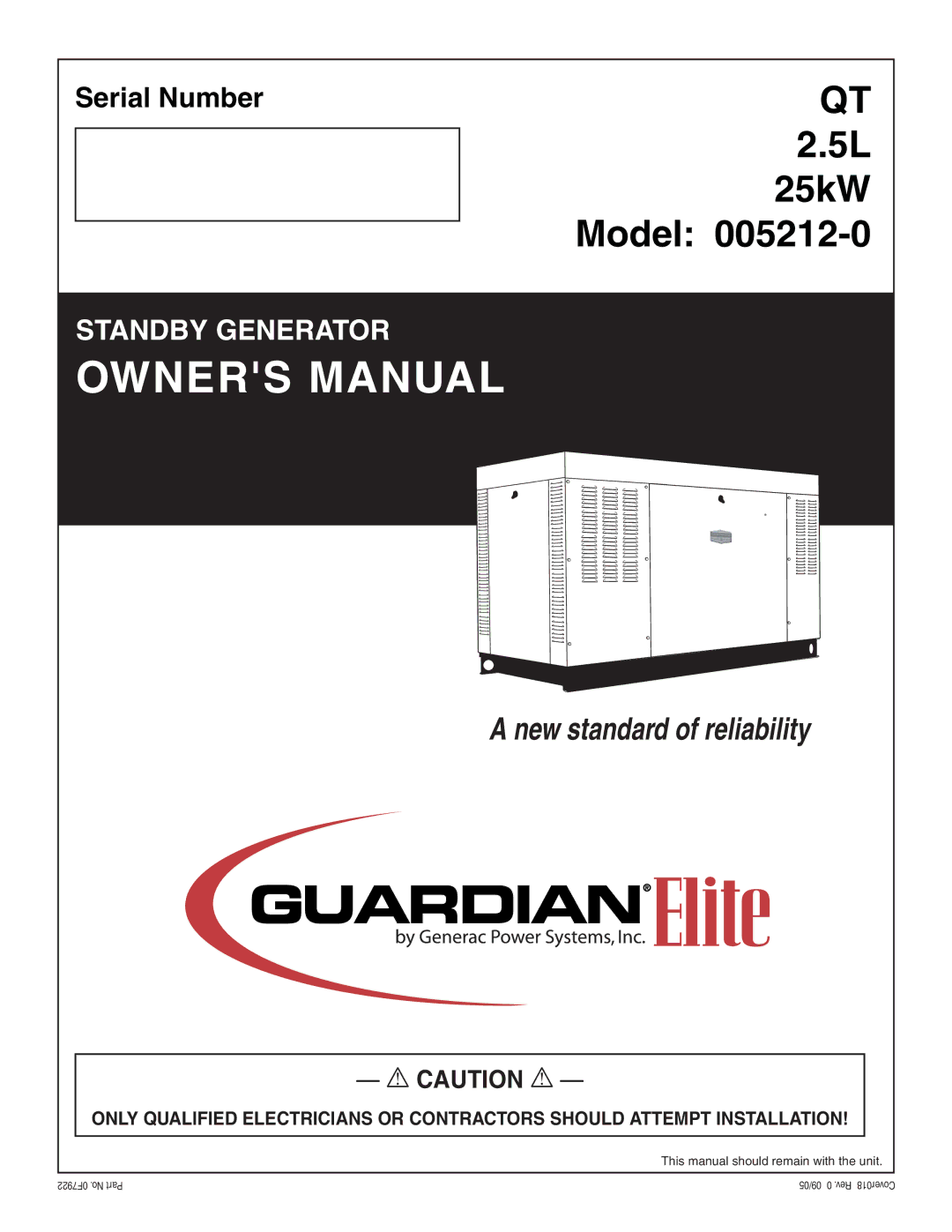 Elite 005212-0 owner manual Model 