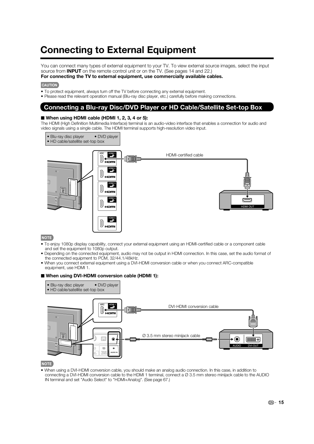 Elite Video PRO60X5FD, PRO70X5FD, PRO-70X5FD, PRO-60X5FD manual DVI-HDMI conversion cable Mm stereo minijack cable 