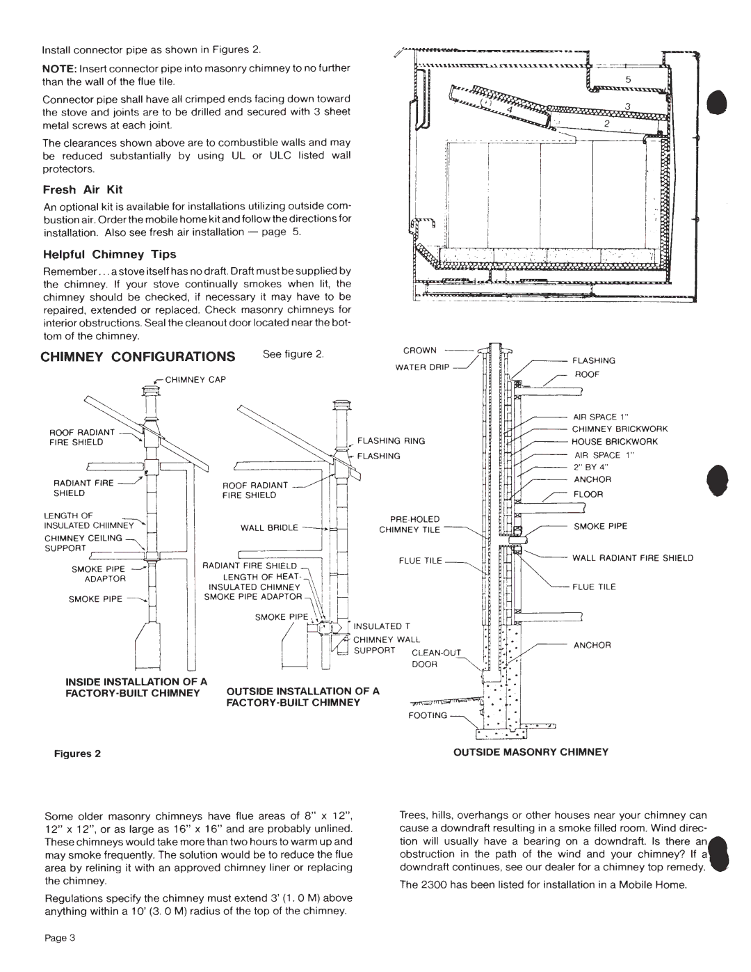 Elmira Stove Works 2300 manual 