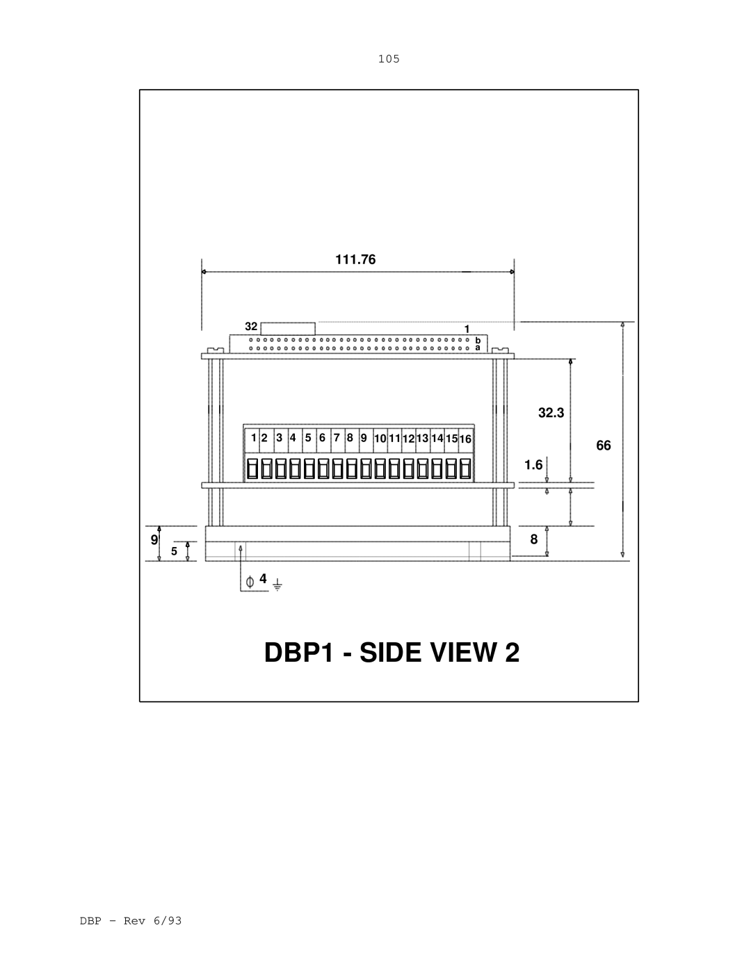 Elmo DBP SERIES manual 111.76 32.3 