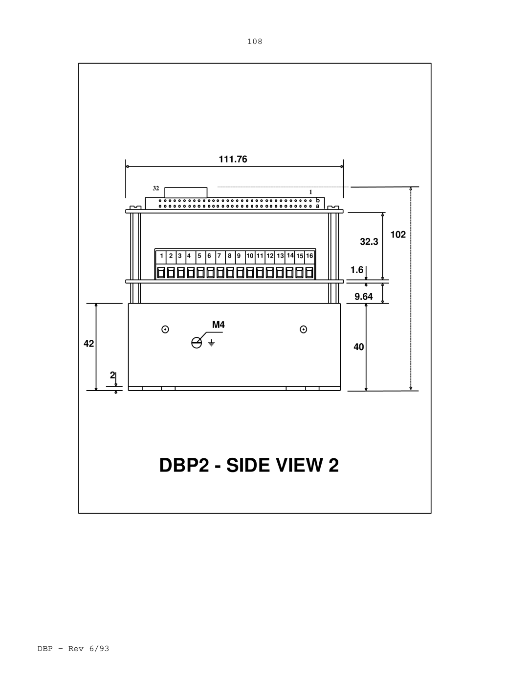 Elmo DBP SERIES manual 108 