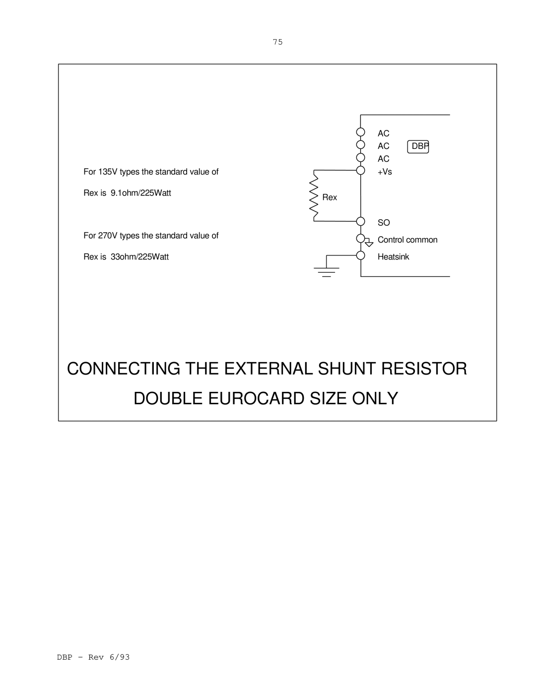 Elmo DBP SERIES manual Ac Dbp Ac 