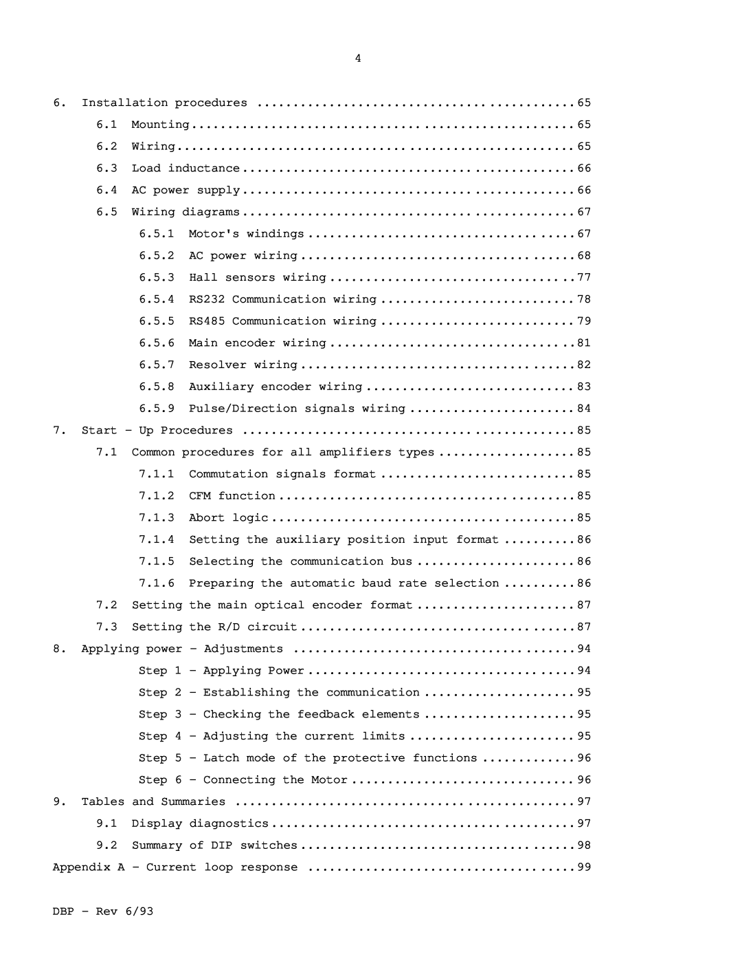 Elmo DBP SERIES manual 6.5.1 