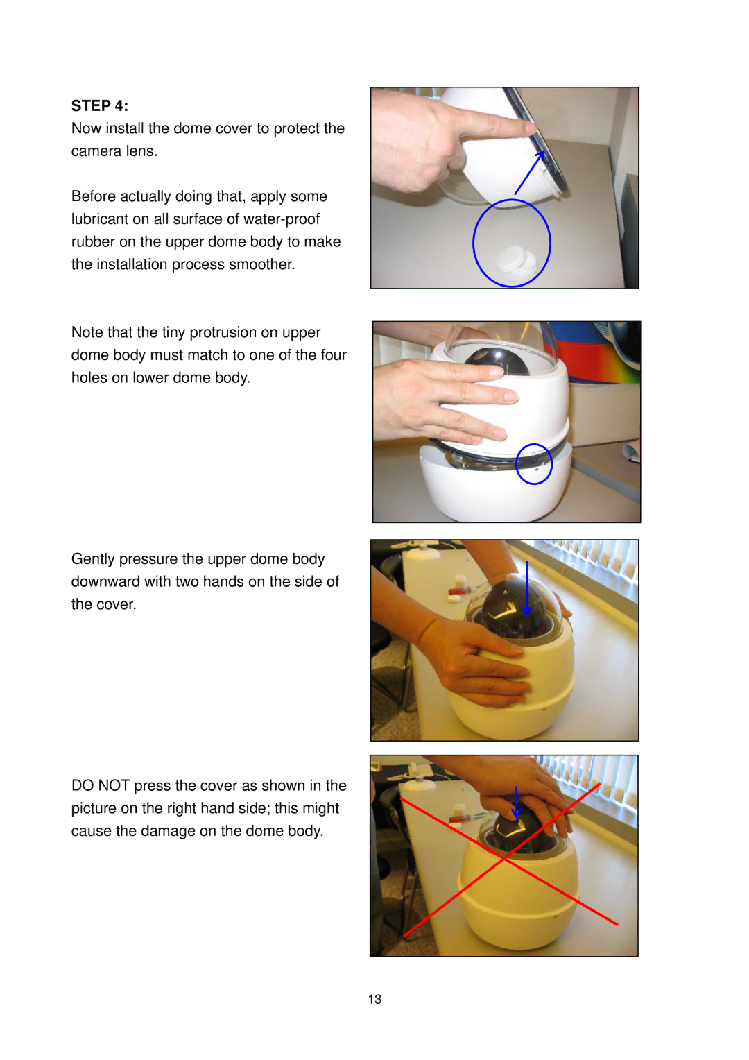 Elmo ESD-380 user manual Step 