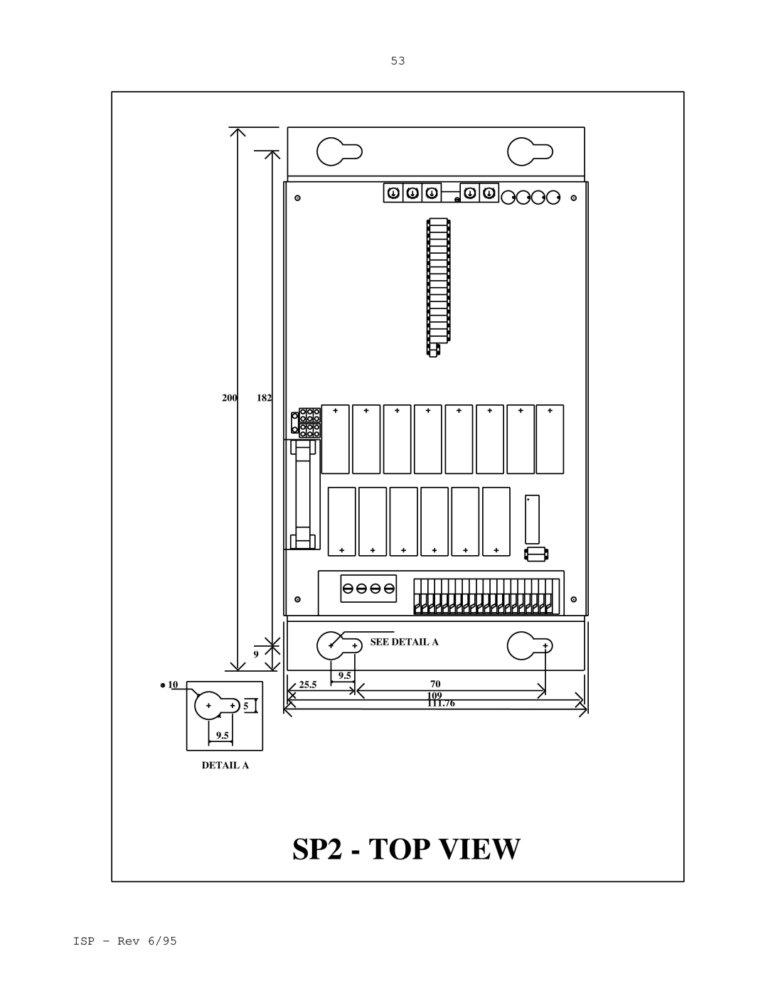 Elmo ISP manual SP2 TOP View 