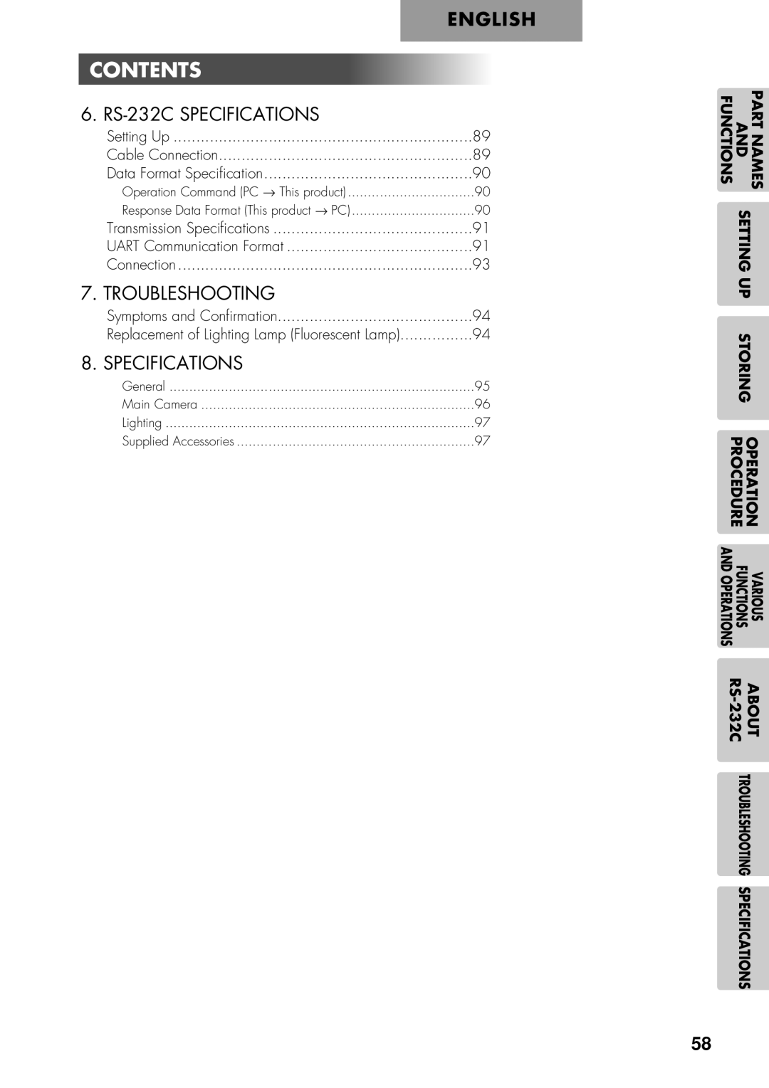 Elmo P100 instruction manual Troubleshooting 