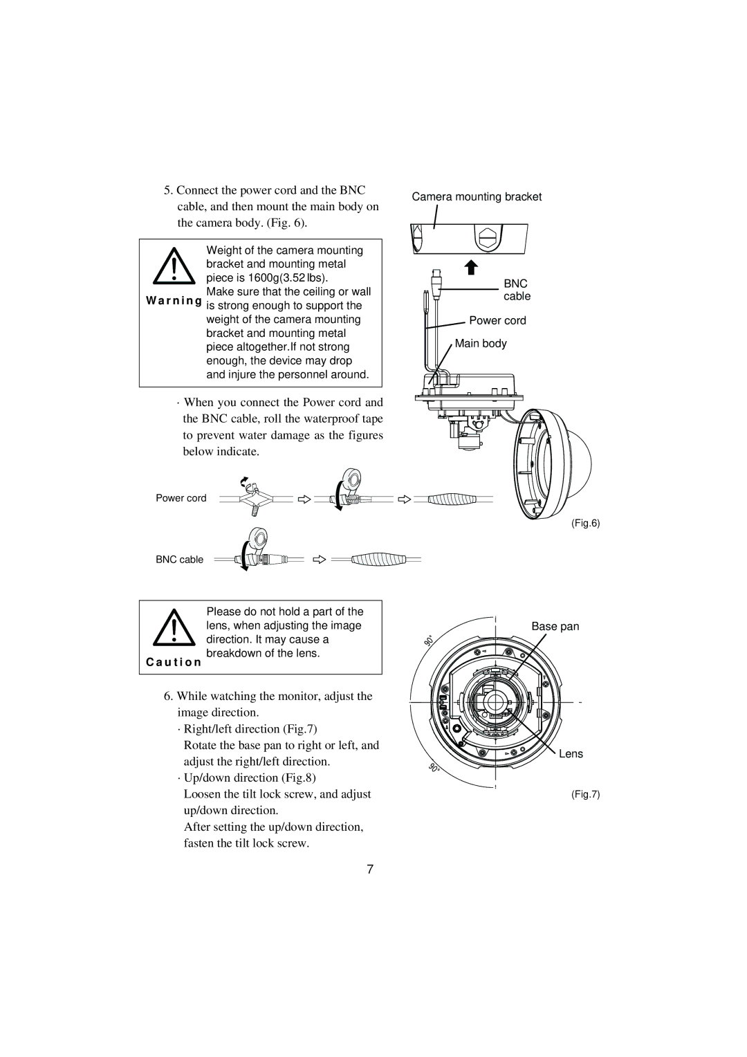 Elmo TND4204VX instruction manual U t i o n 