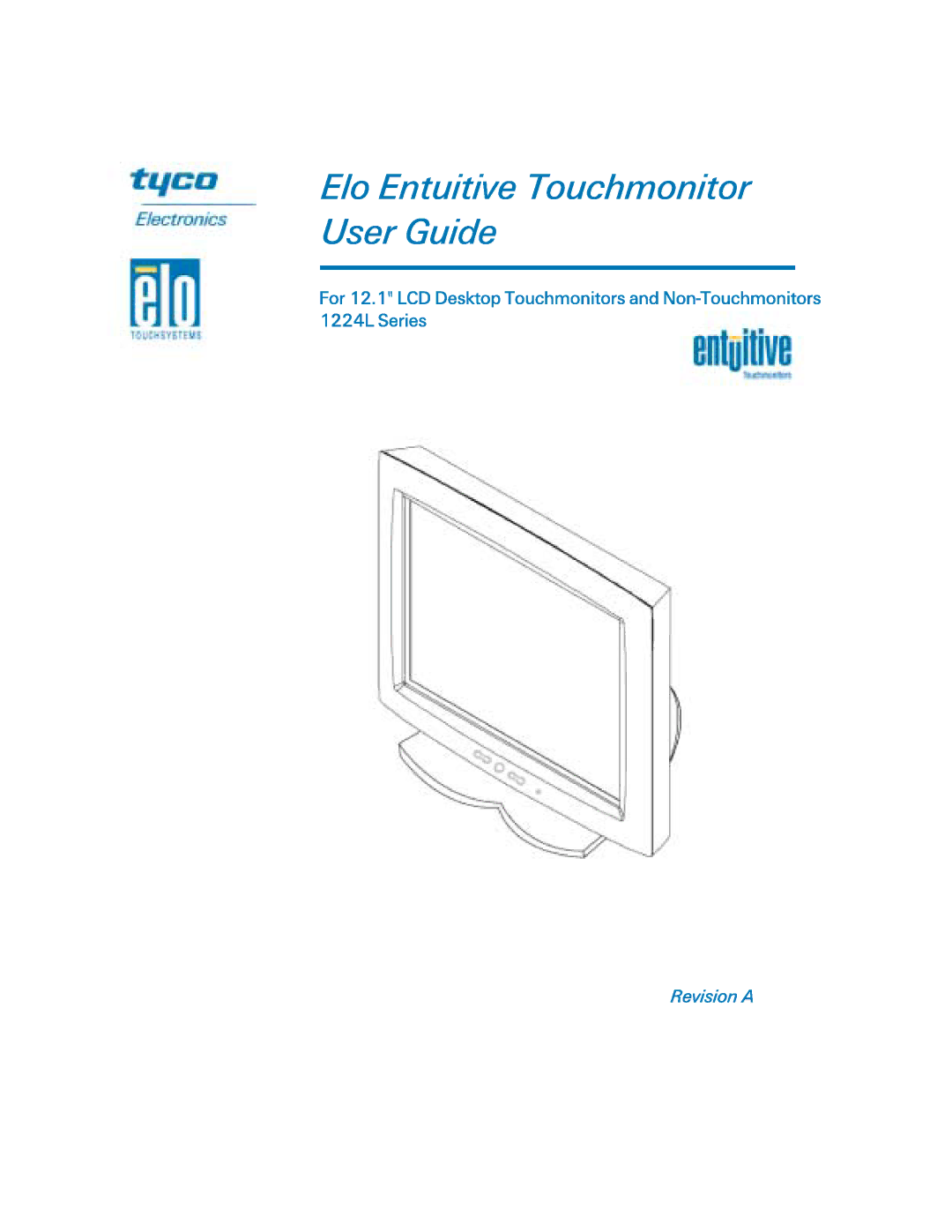 Elo TouchSystems 1224L manual 