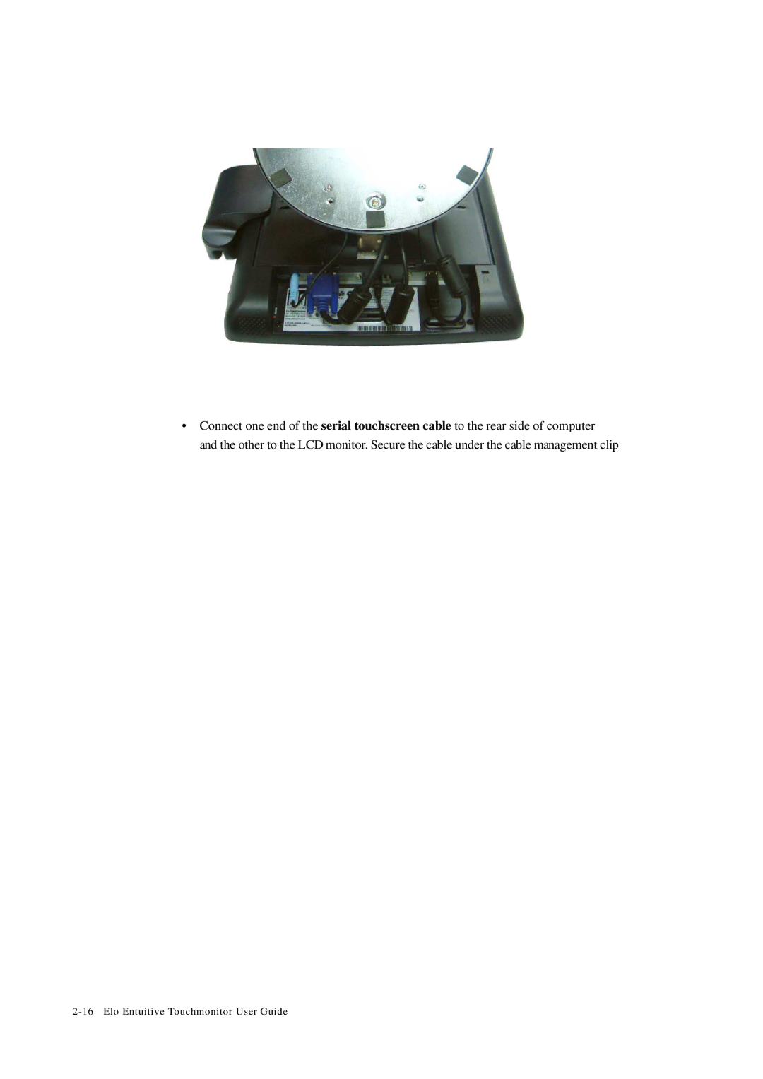 Elo TouchSystems 1229L(WWW) manual Elo Entuitive Touchmonitor User Guide 