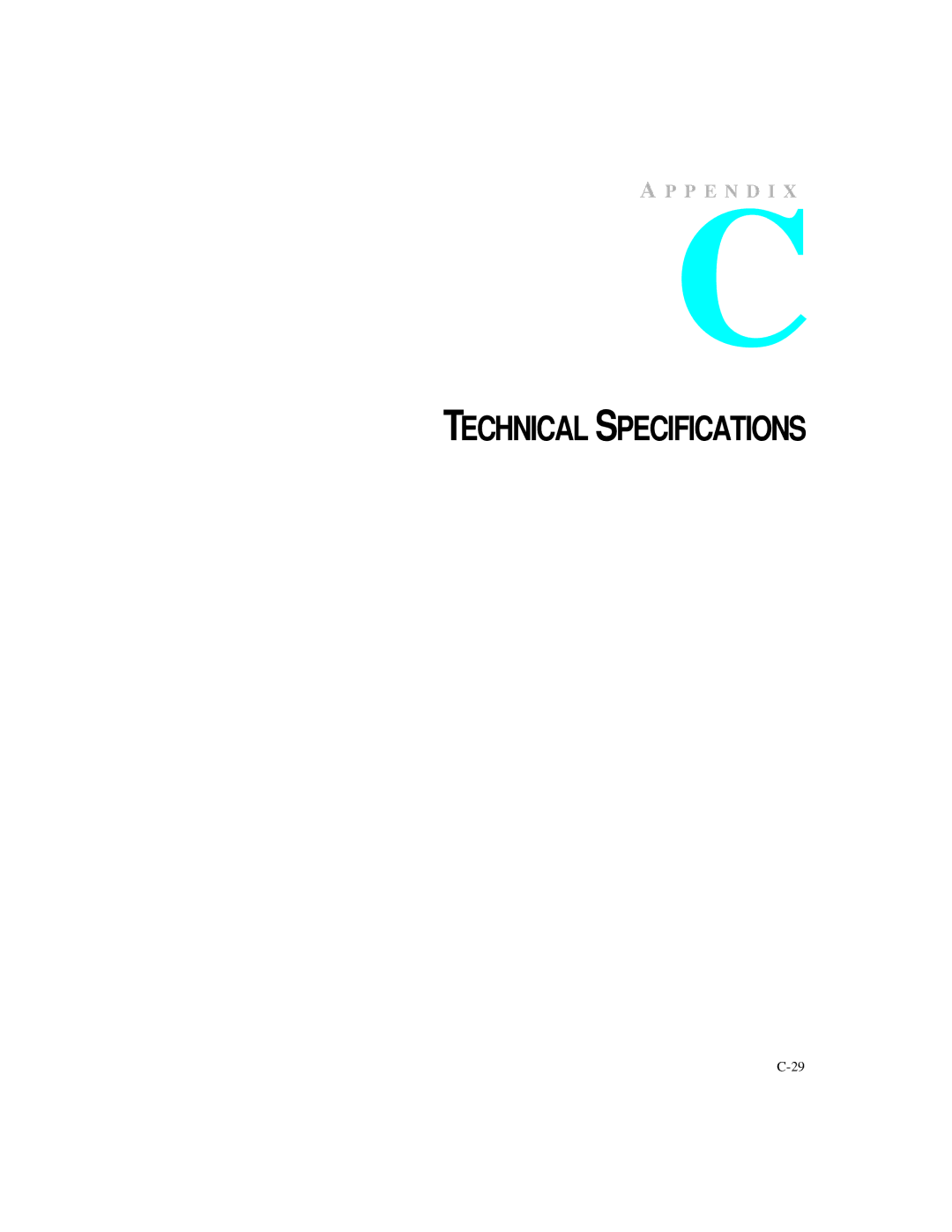 Elo TouchSystems 1524L Series manual Technical Specifications 