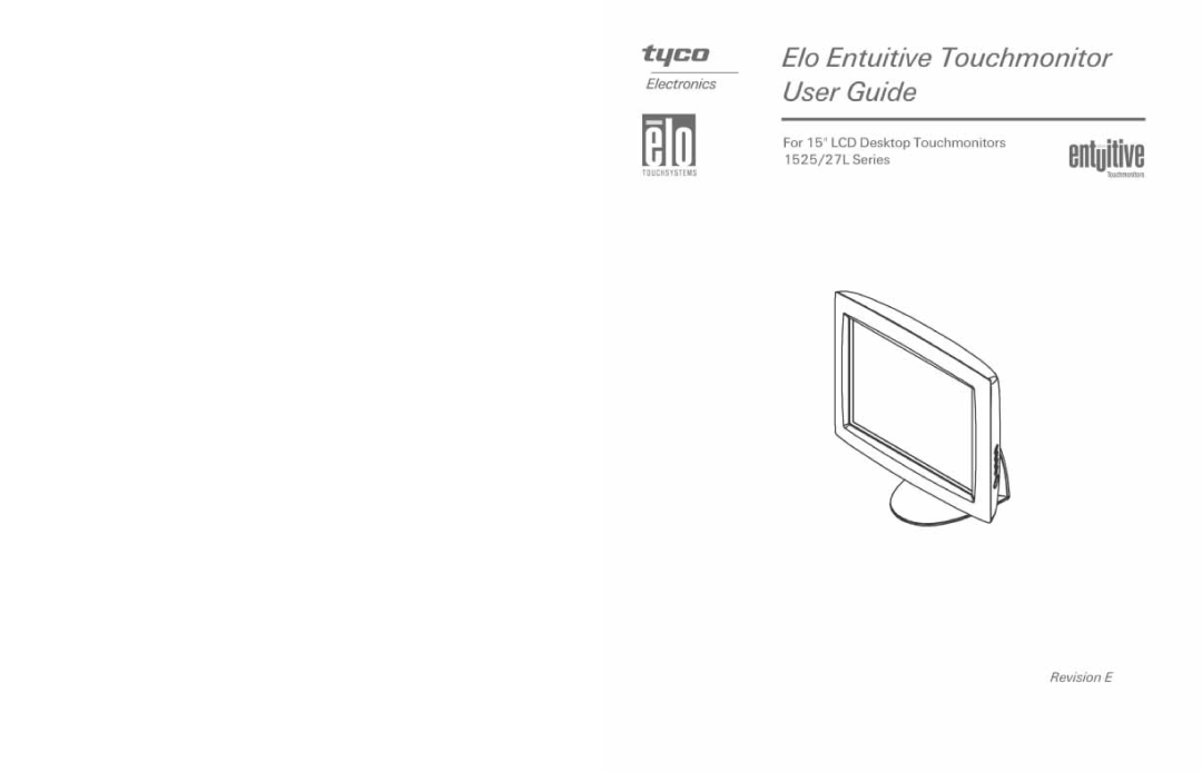 Elo TouchSystems 1525/27L manual 