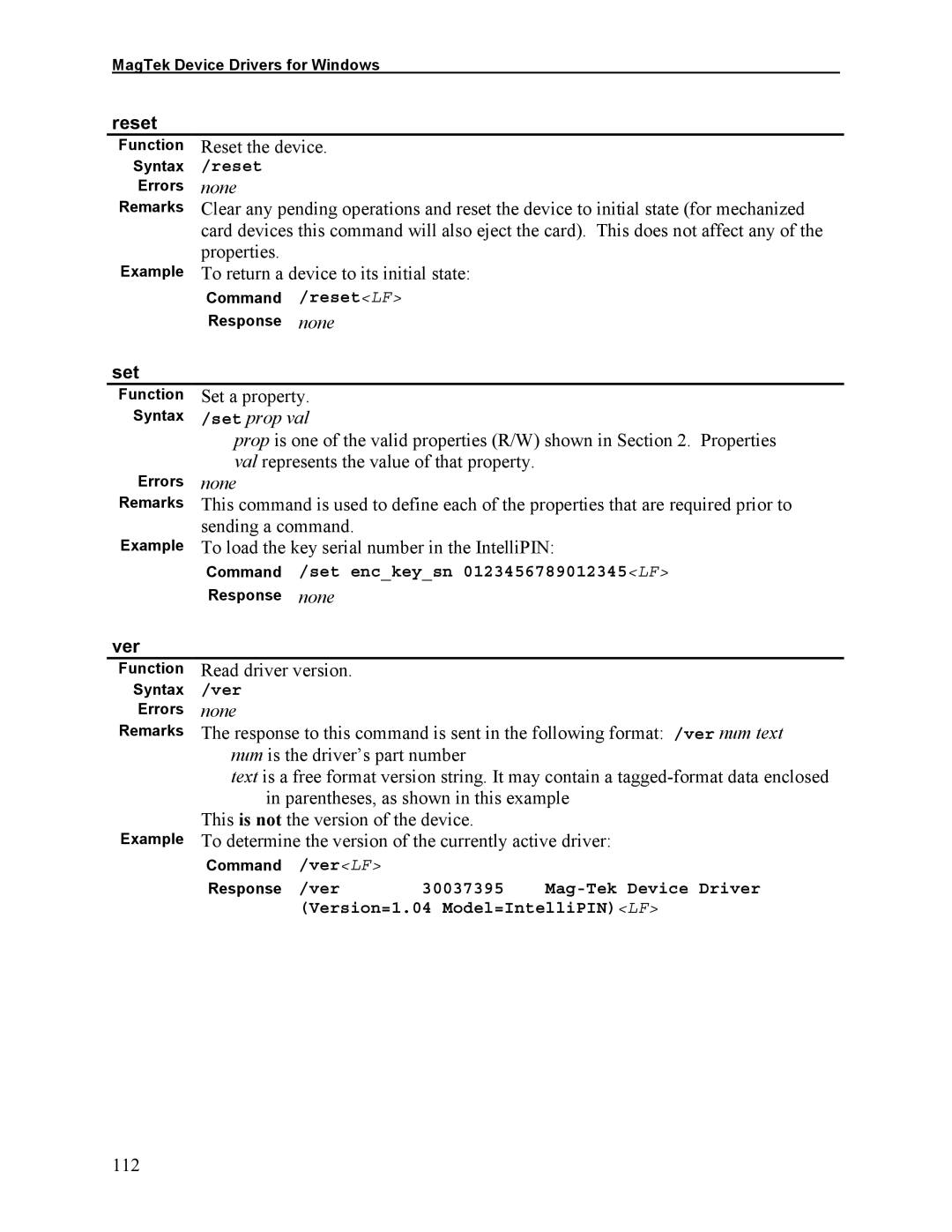 Elo TouchSystems 1525L manual Reset, Set, Ver 