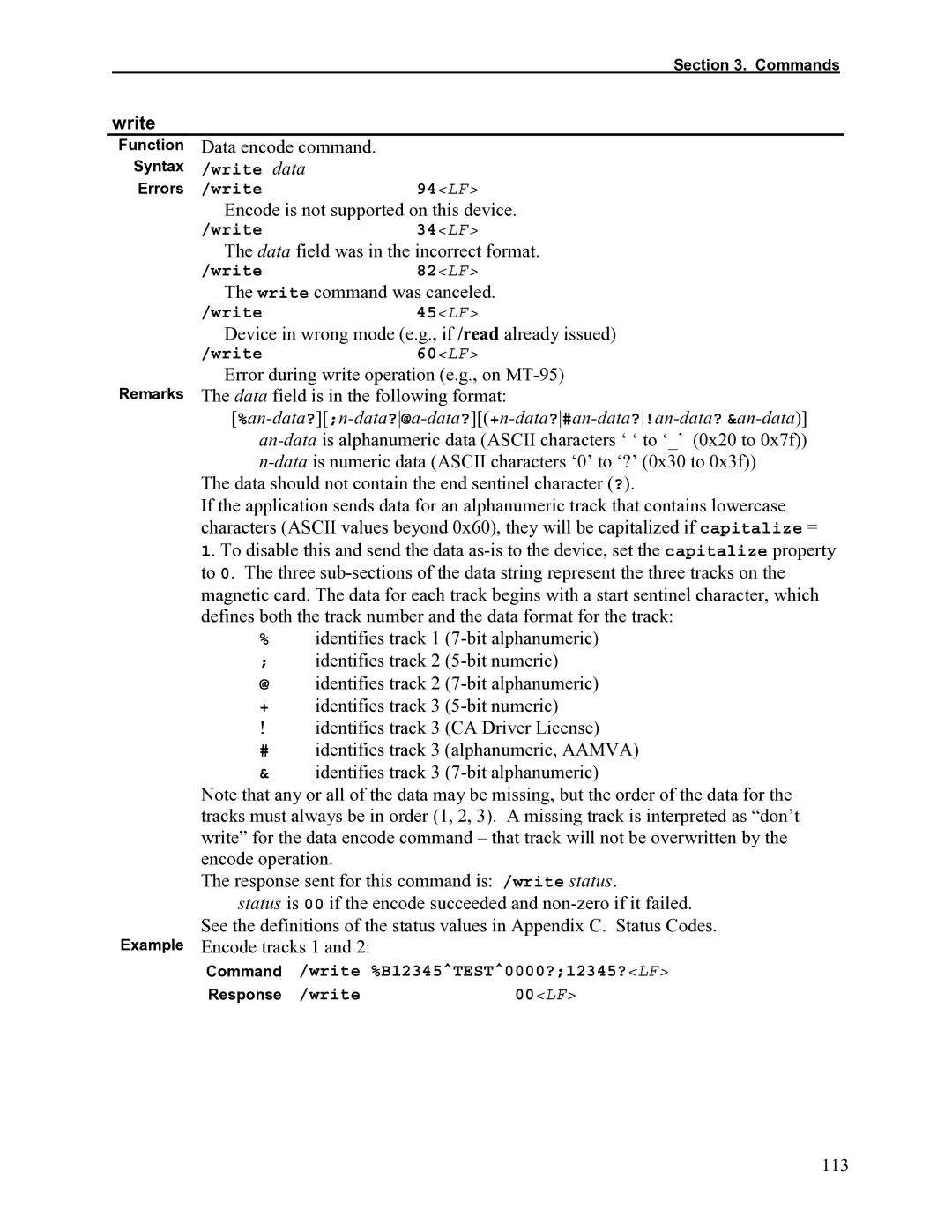 Elo TouchSystems 1525L manual Write 