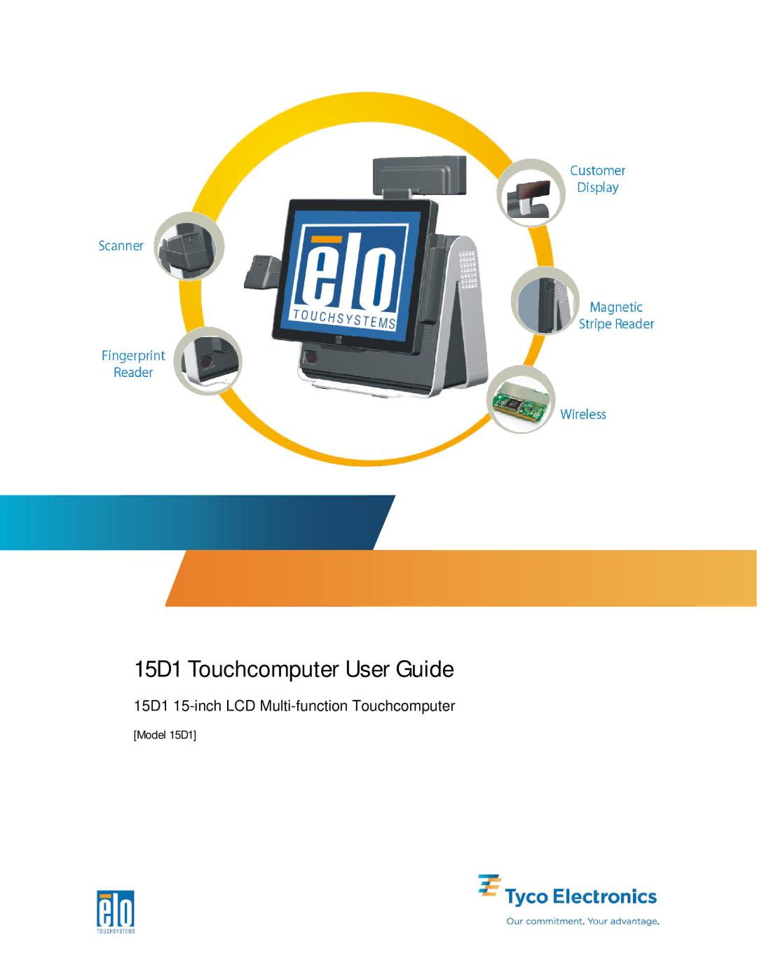 Elo TouchSystems manual 15D1 Touchcomputer User Guide 