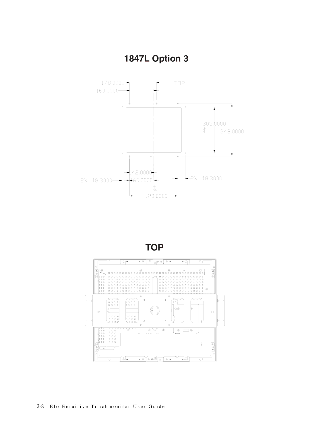 Elo TouchSystems manual 1847L Option 