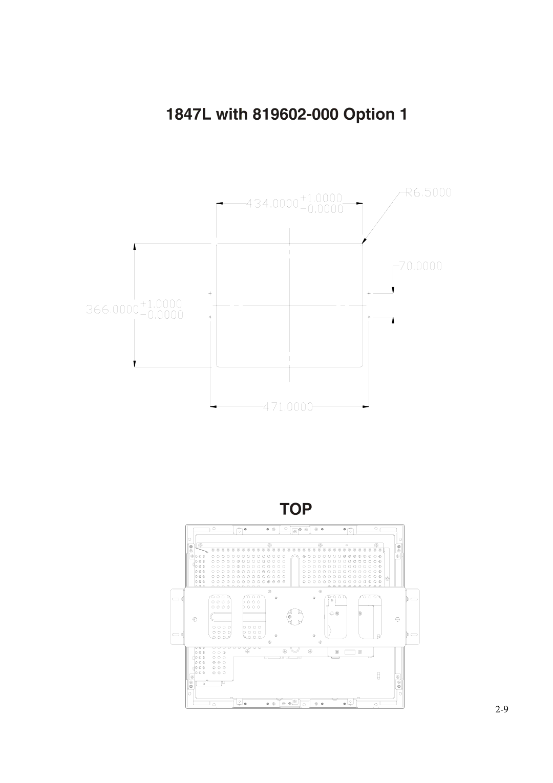 Elo TouchSystems manual 1847L with 819602-000 Option 