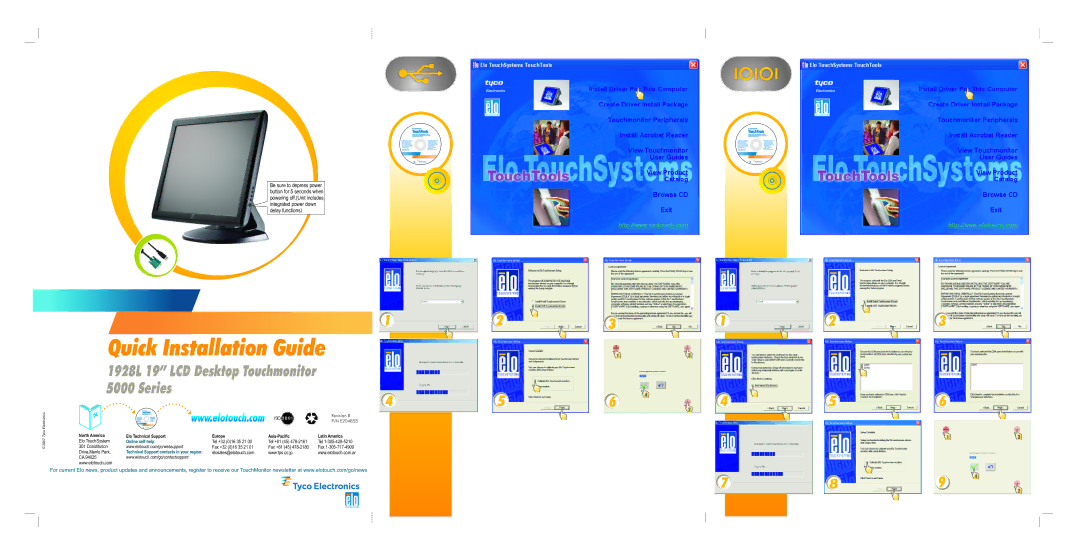 Elo TouchSystems manual 1928L 19 LCD Desktop Touchmonitor Series 