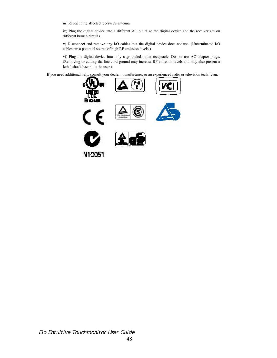 Elo TouchSystems 192XL-XXWA-1 Series manual Elo Entuitive Touchmonitor User Guide 