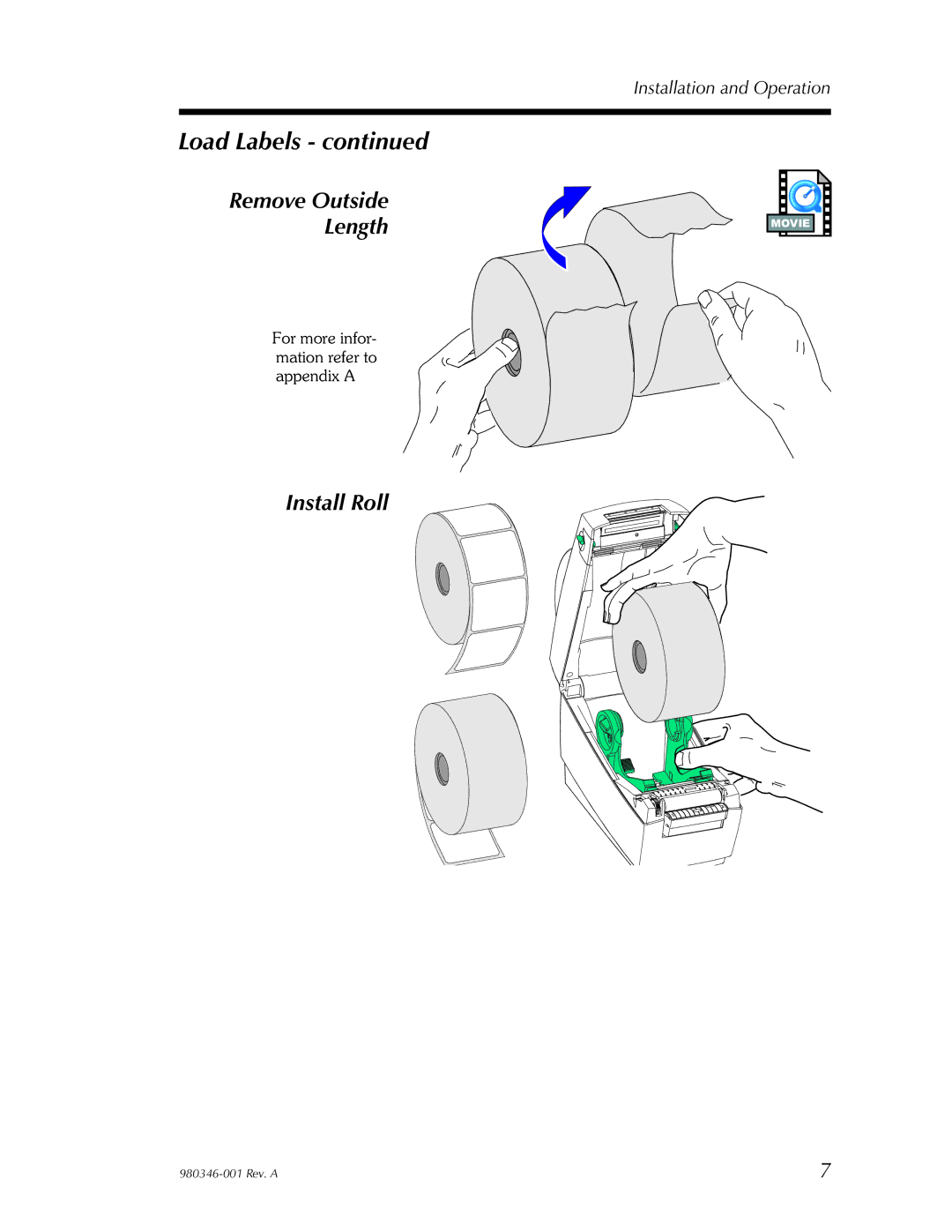 Elo TouchSystems 282P101210000, 282P101510000, 282P101110000, 2824 user manual Load Labels 