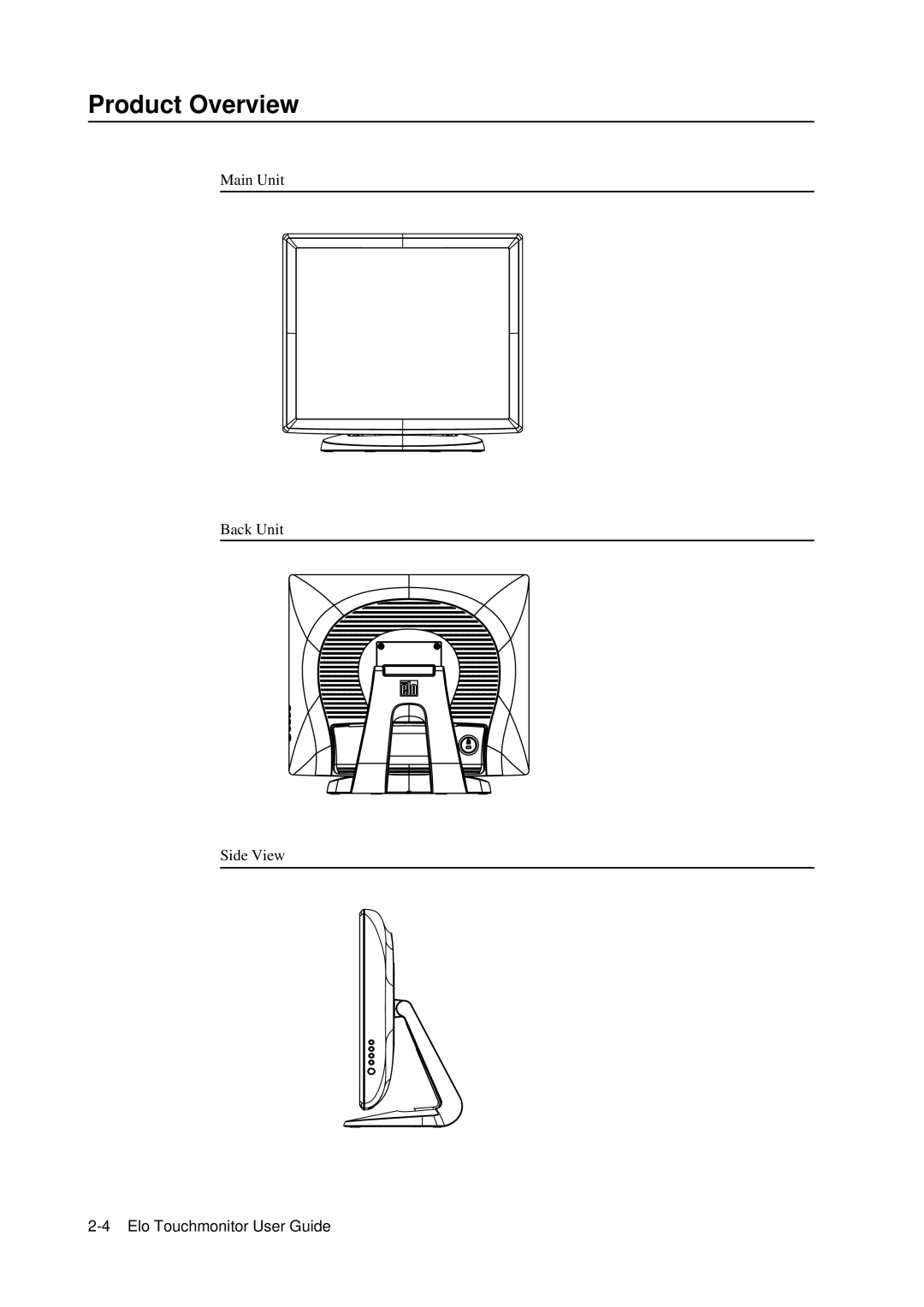 Elo TouchSystems 5000 manual Product Overview 