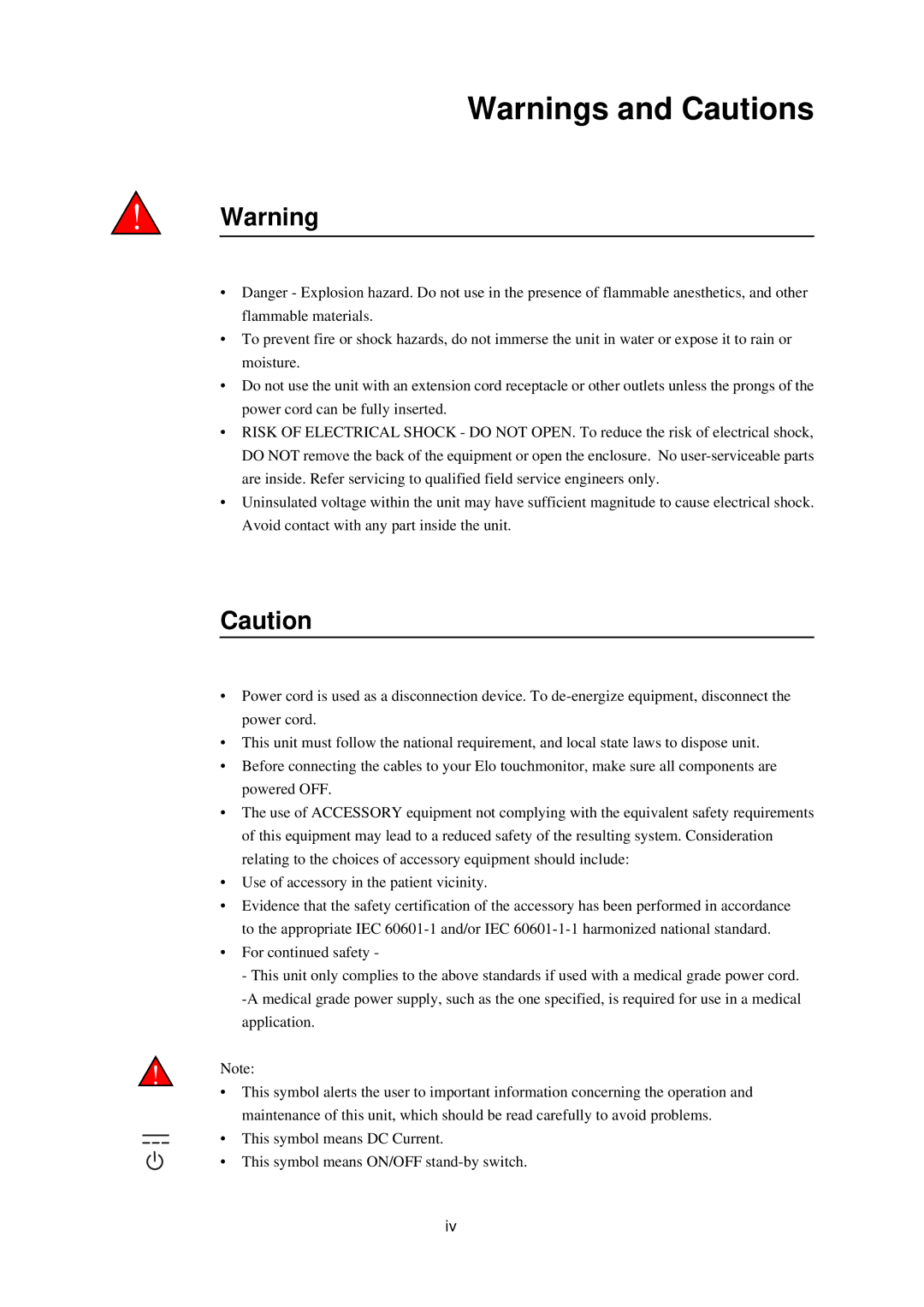 Elo TouchSystems 5000 manual 