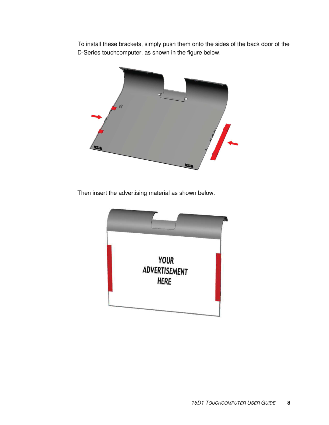 Elo TouchSystems D-Series manual 15D1 Touchcomputer User Guide 