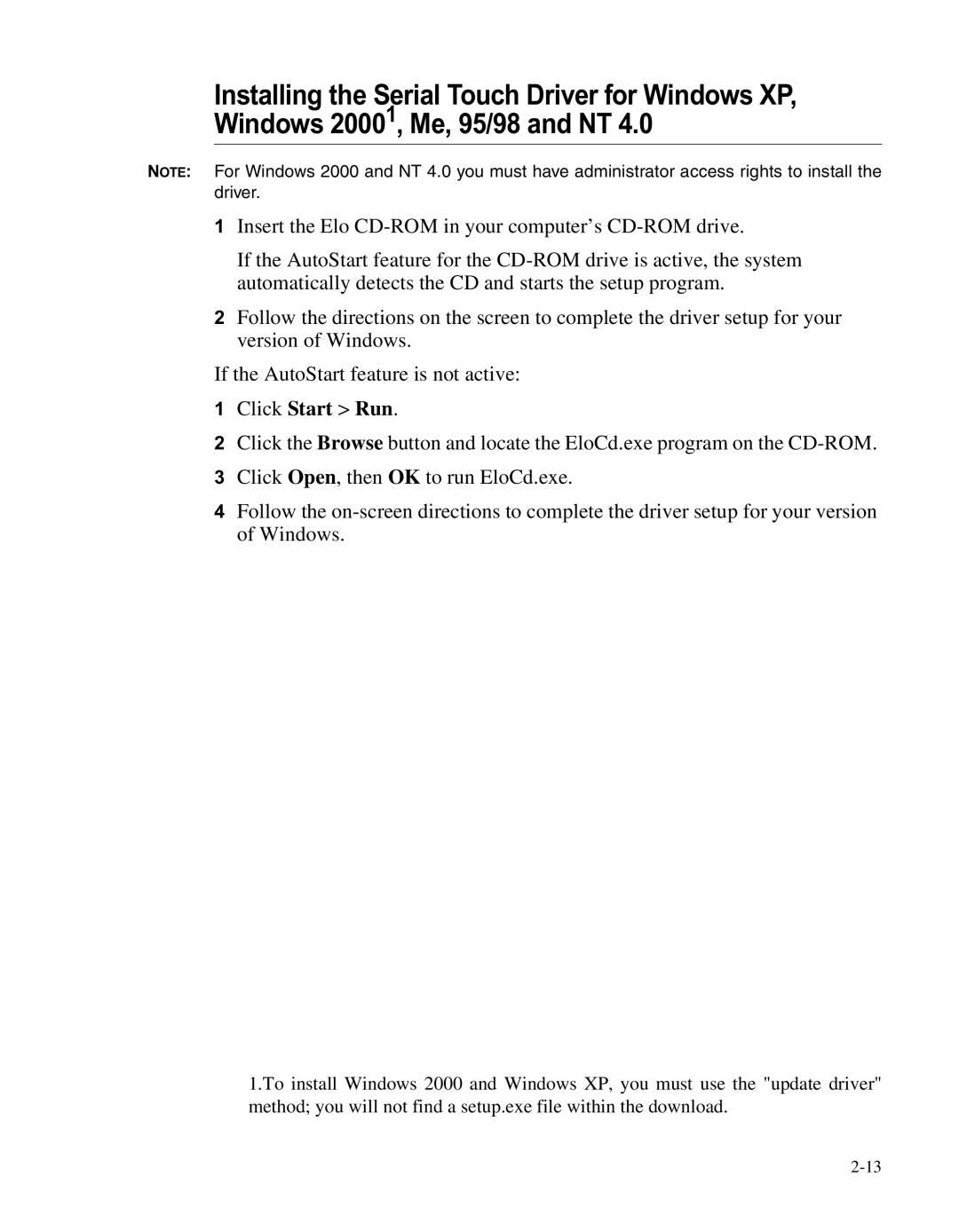 Elo TouchSystems ET1566L-7SWC-1 manual 