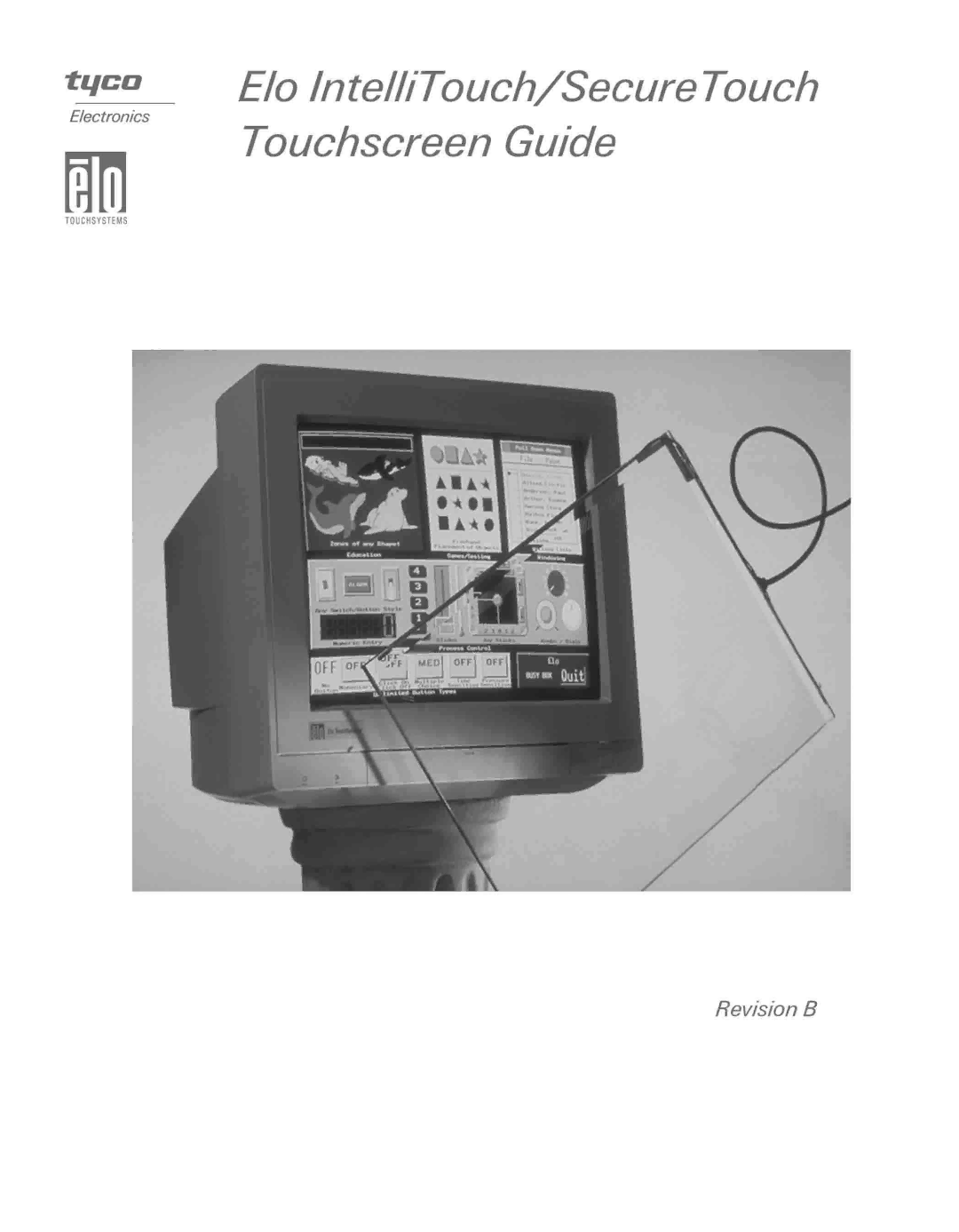 Elo TouchSystems IntelliTouch SecureTouch manual 