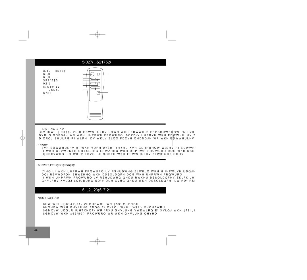 Elta 2309 manual Remote Control, Radio Operation, Battery Installation, Sensor Window of the Receiver, General Operation 