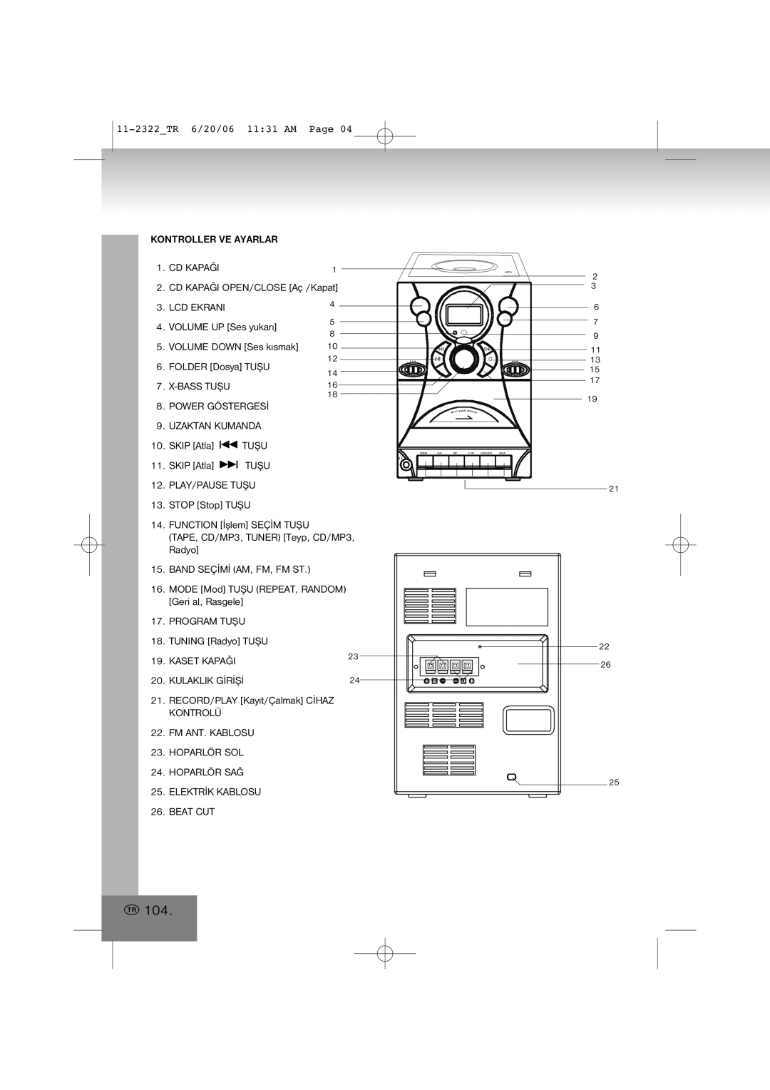 Elta 2322 manual 104 