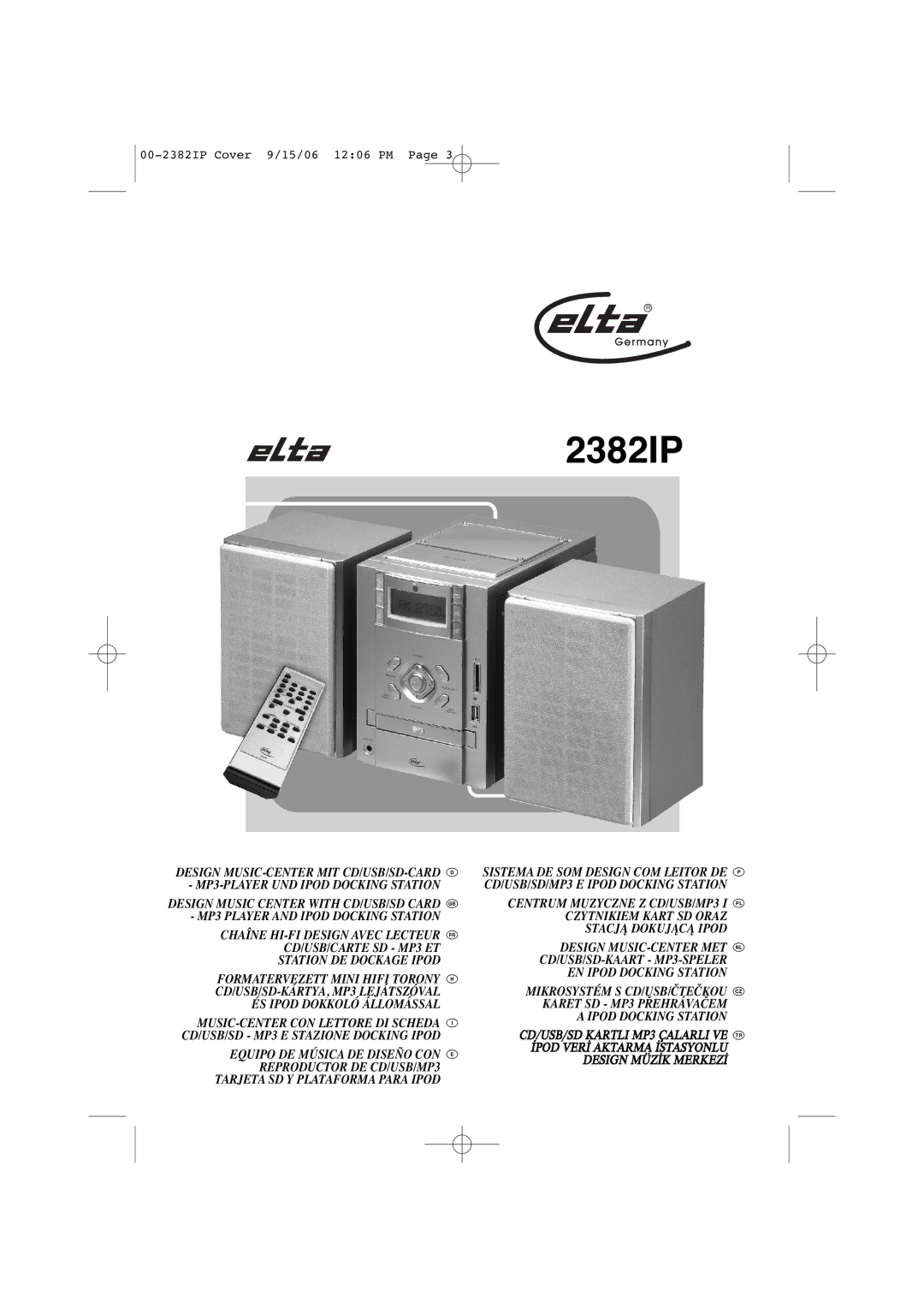 Elta 2382IP manual 