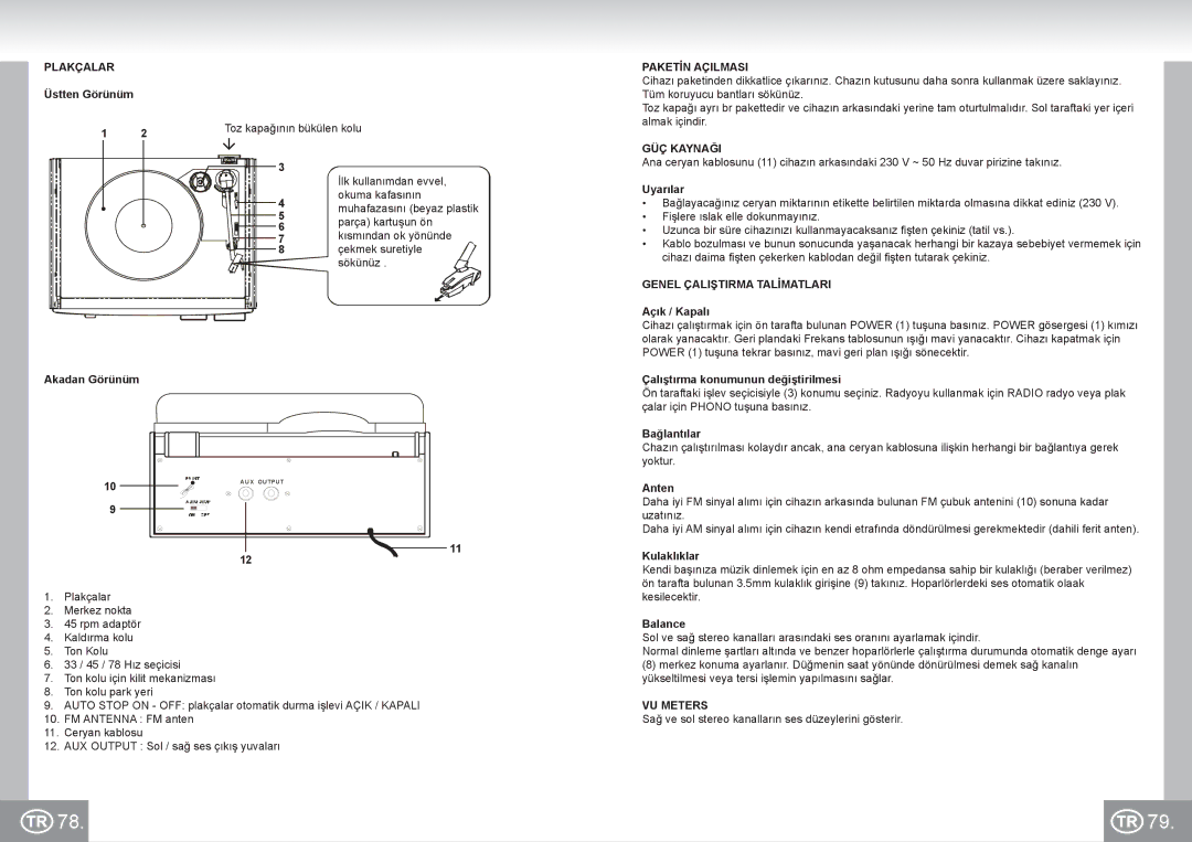 Elta 2957 manual Plakçalar, Paketİn Açilmasi, GÜÇ Kaynaği, Genel Çaliştirma Talİmatlari 