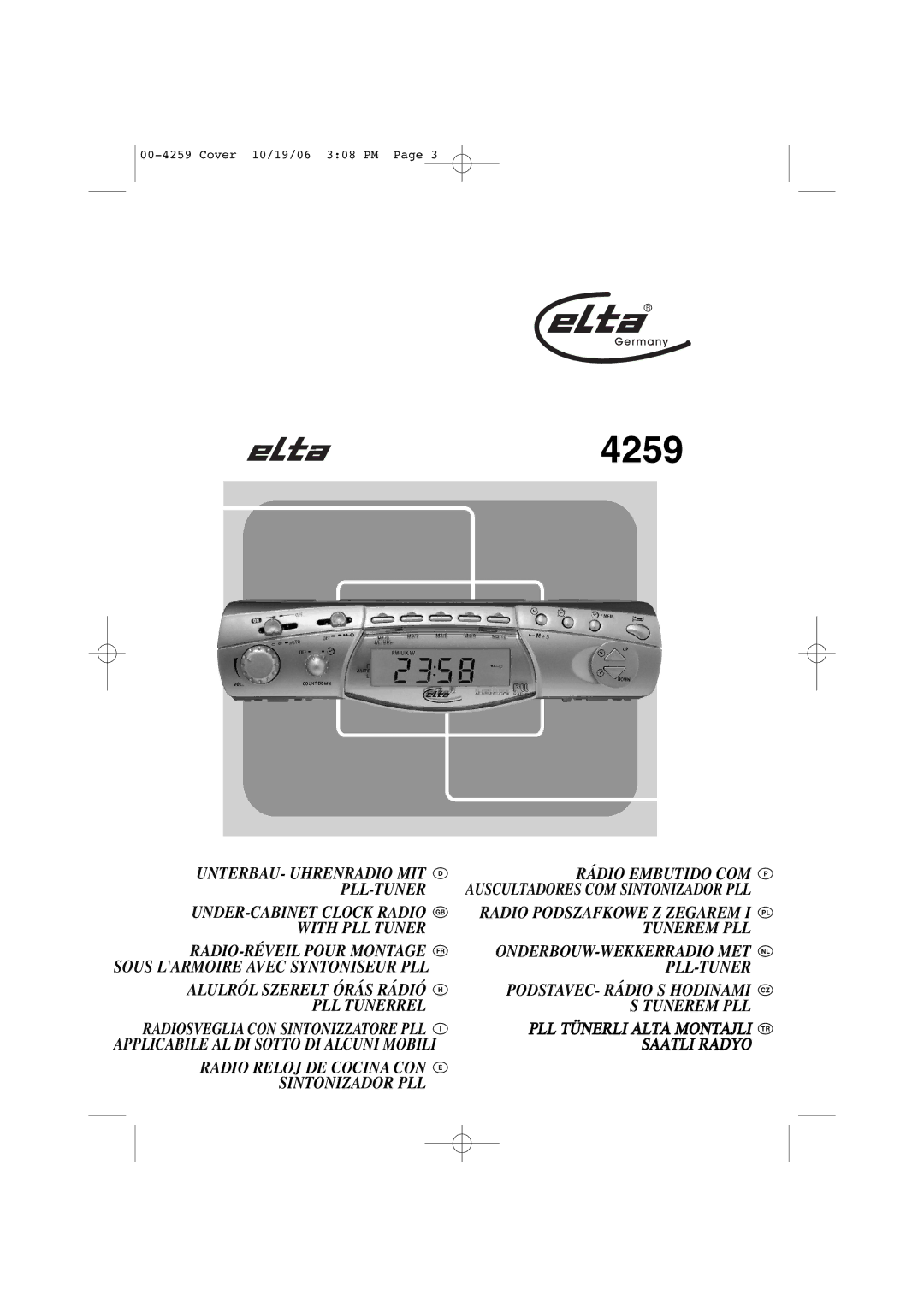 Elta 4259 manual 