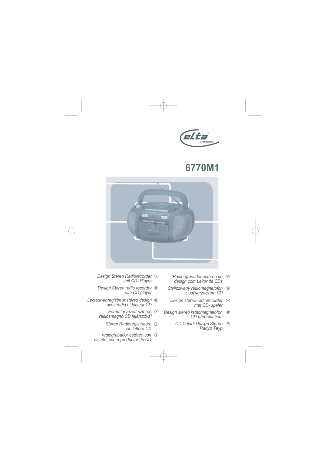 Elta 6770M1 manual 