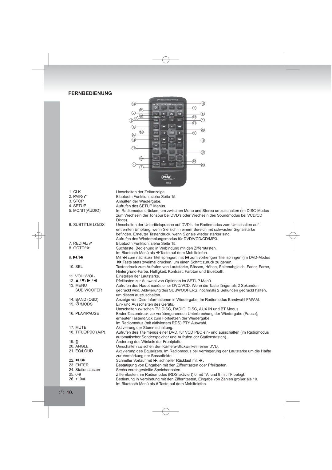 Elta 7553 manual , 51%,181 