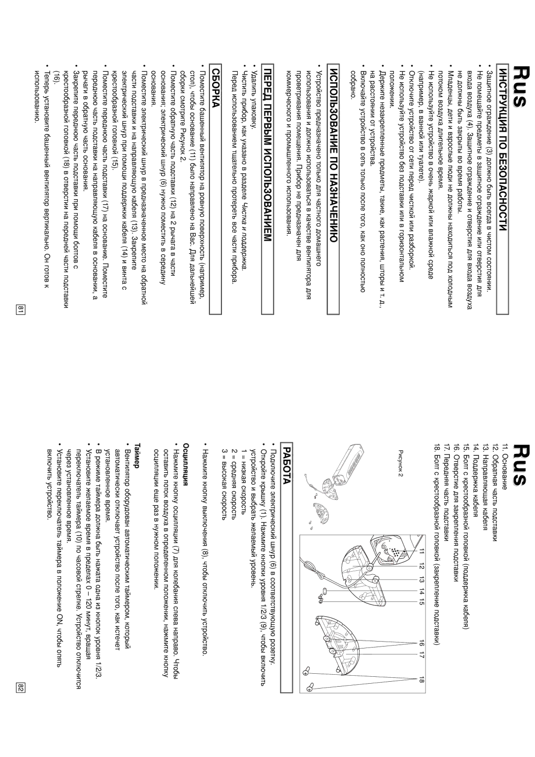 Elta 9095N5 instruction manual Использование ПО Назначению, Перед Первым Использованием, Работа 