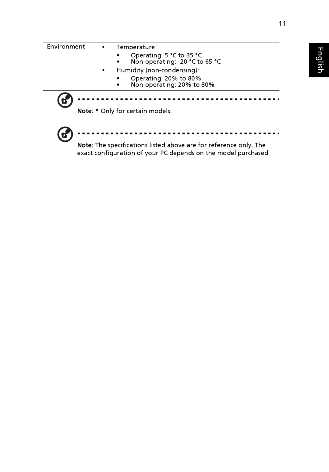 eMachines D620 manual English 