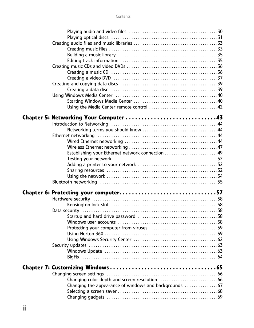 eMachines EL1200 Series manual Networking Your Computer 