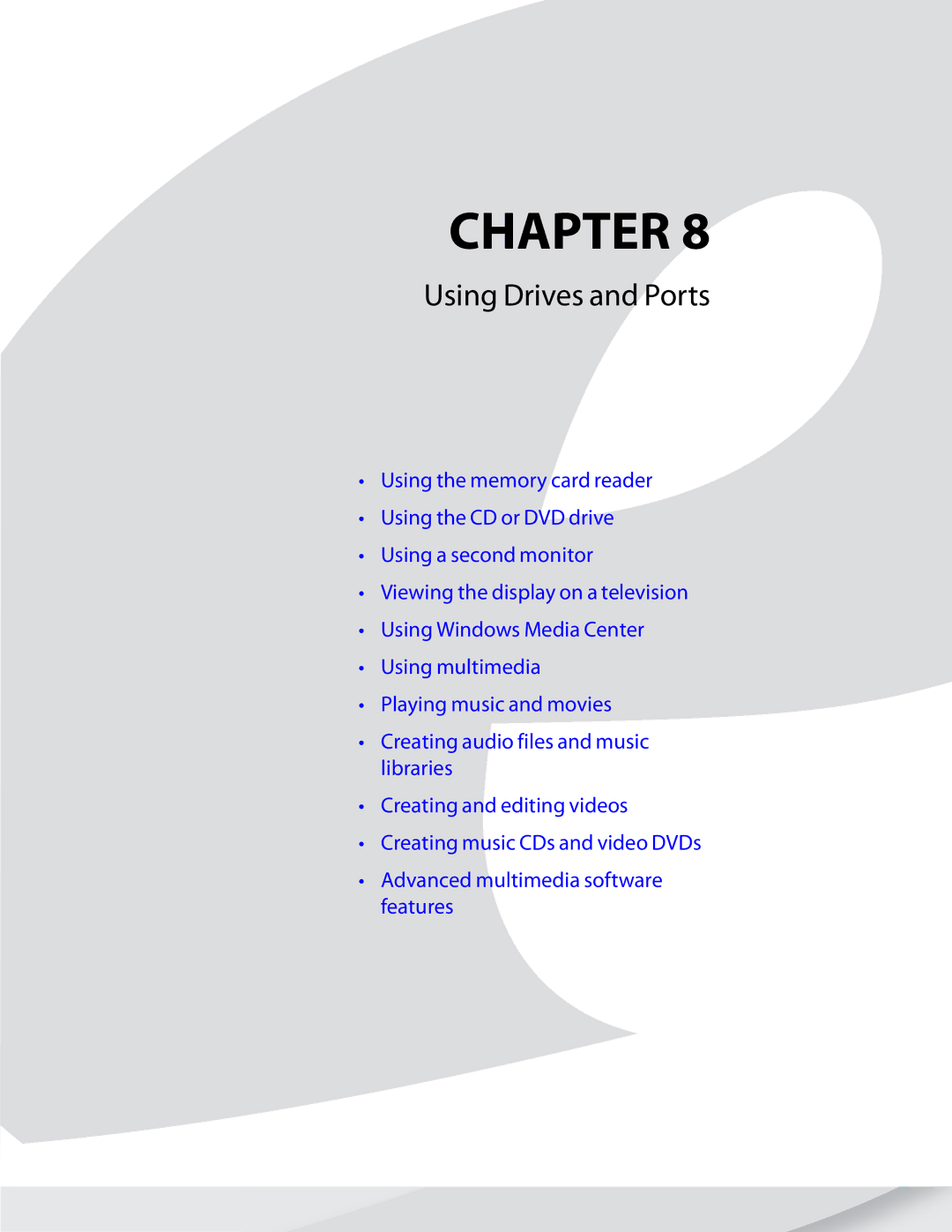 eMachines H3120 manual Using Drives and Ports 