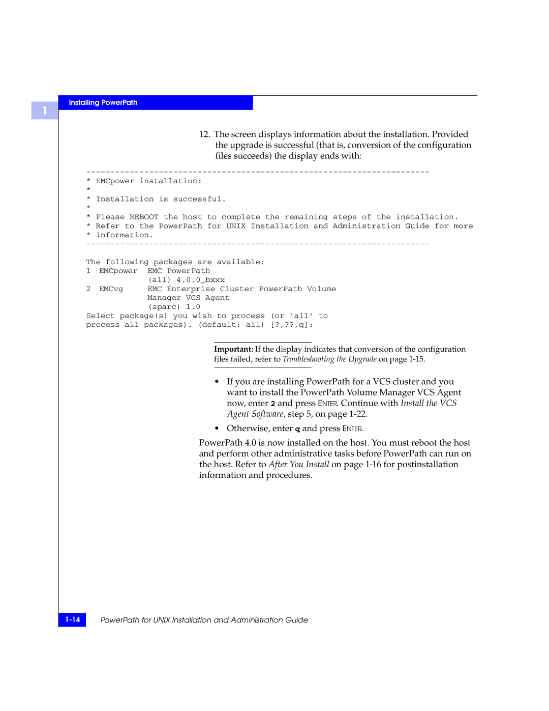 EMC 300-000-978 REV A03 manual Emc 