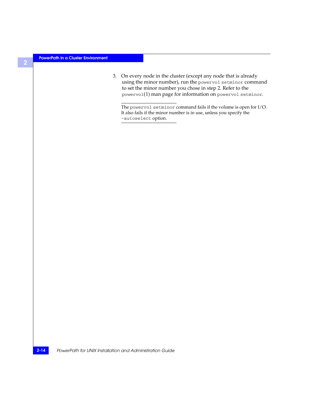 EMC 300-000-978 REV A03 manual PowerPath for Unix Installation and Administration Guide 