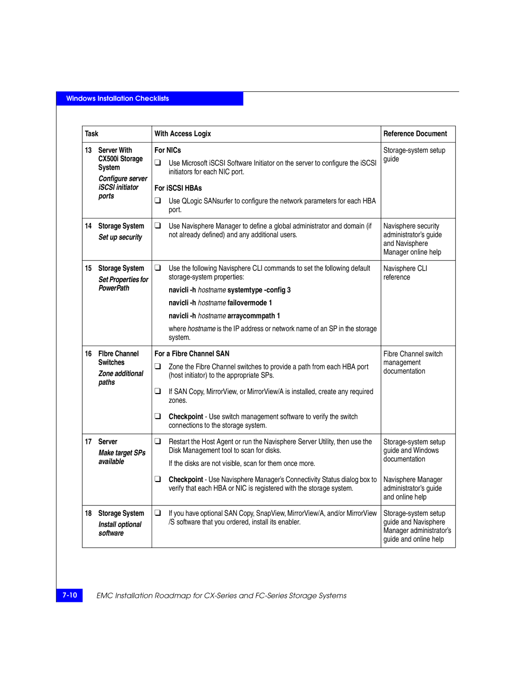 EMC 69001166 manual ISCSI initiator, Paths, Install optional 