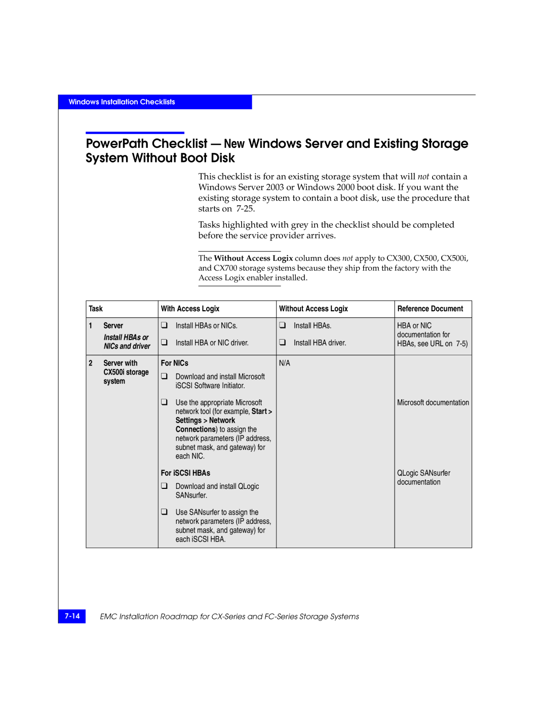 EMC 69001166 manual Settings Network 