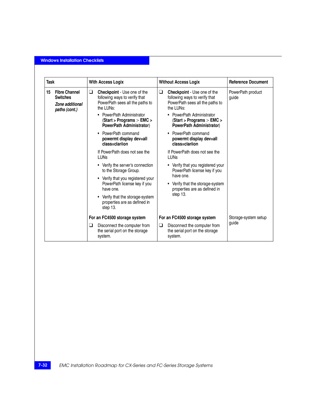 EMC 69001166 manual PowerPath product, Following ways to verify that Guide 